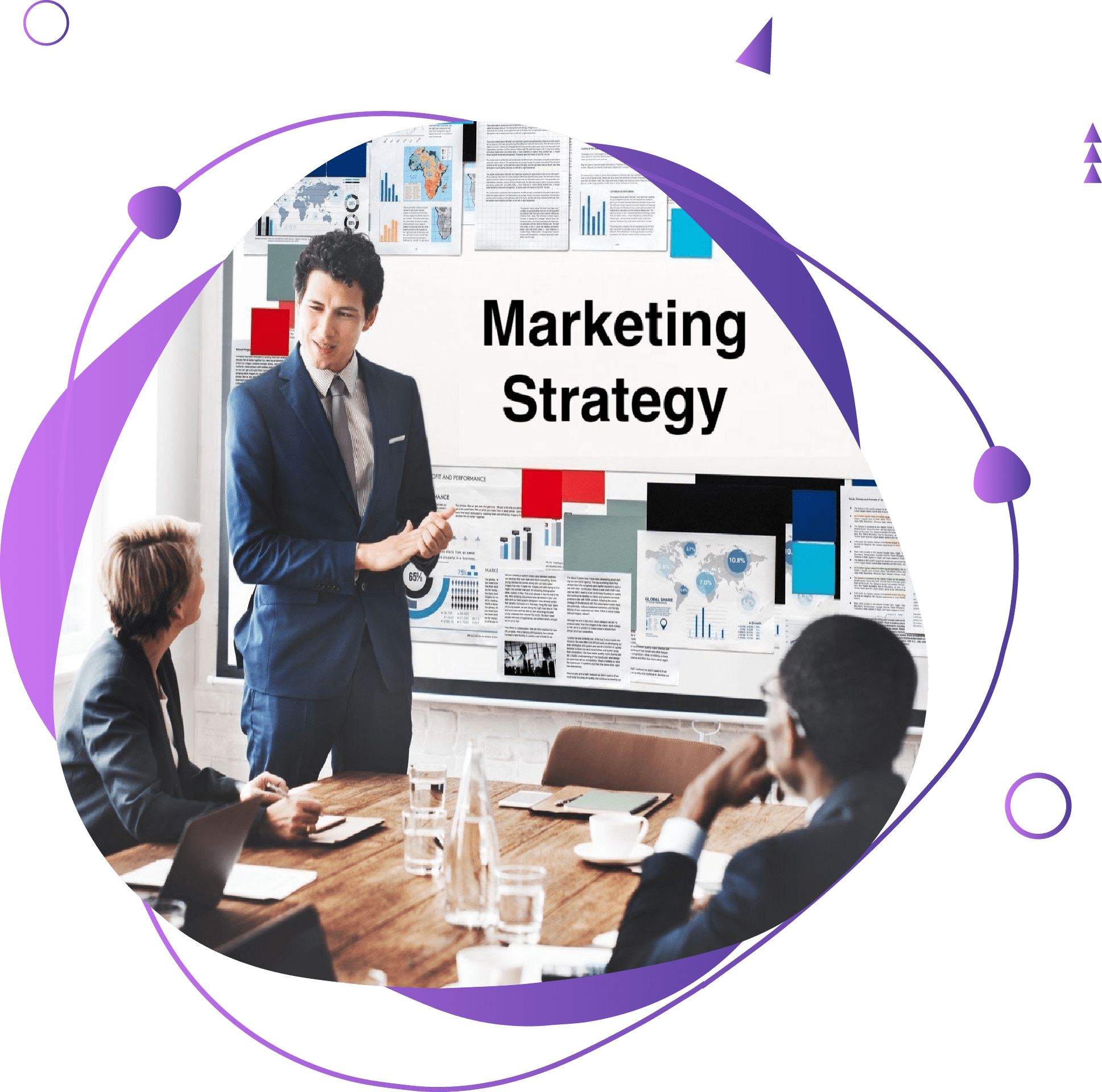 Marketing strategy heading